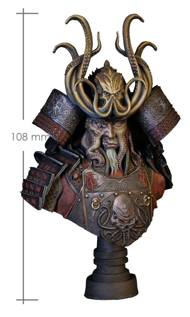 Samurai Bust _ Michael Kontraros Collectibles